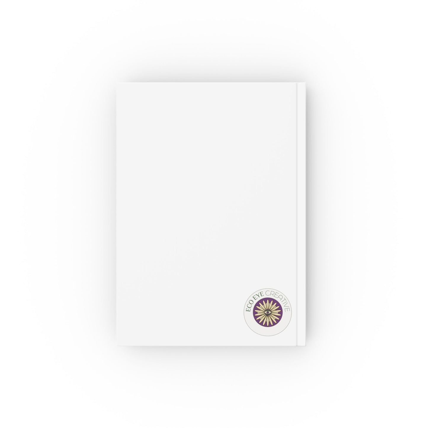 Elegant Floral Hard Backed Journal - Orchid Sketchbook Design