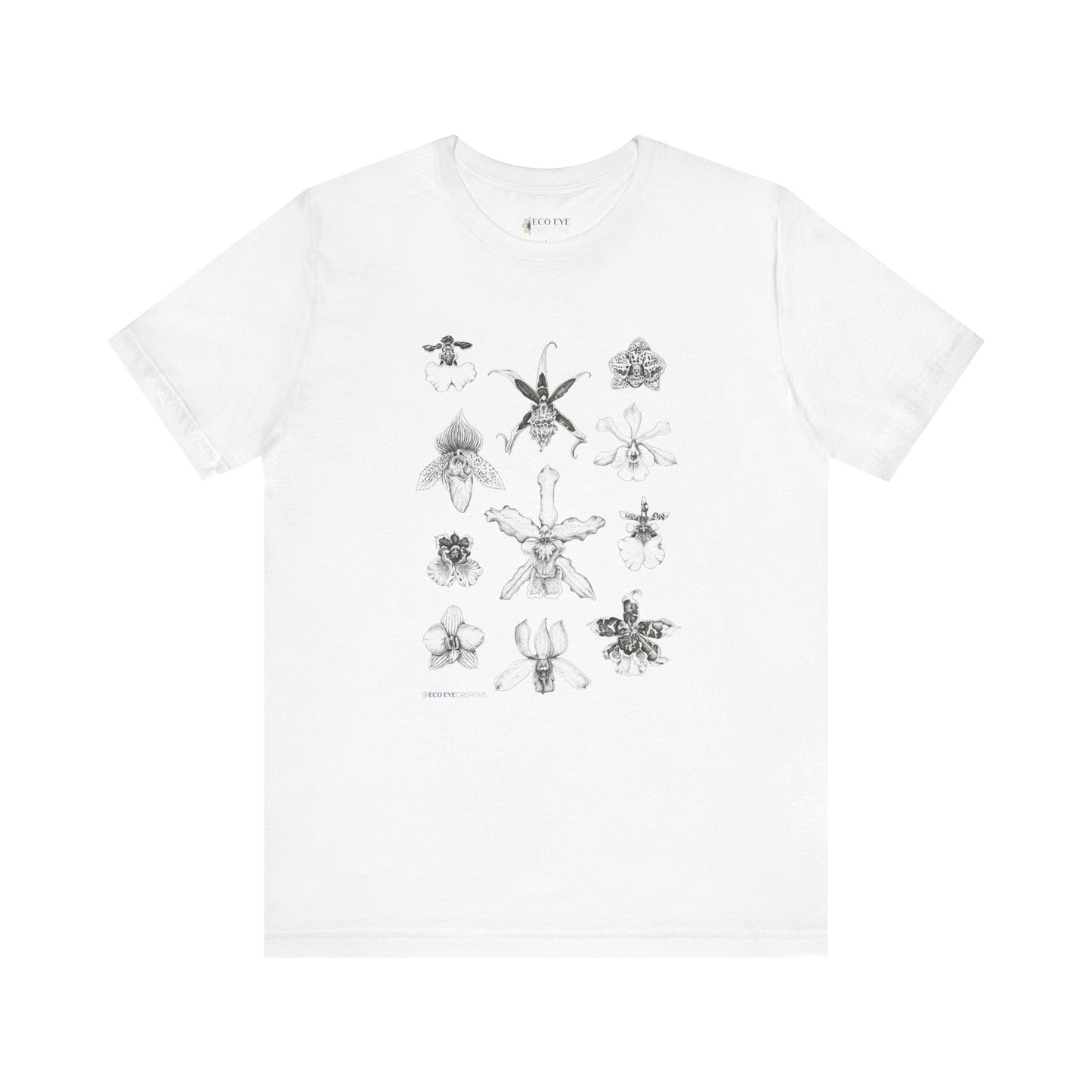 Orchid Botanical Tee - Botanical T-Shirt