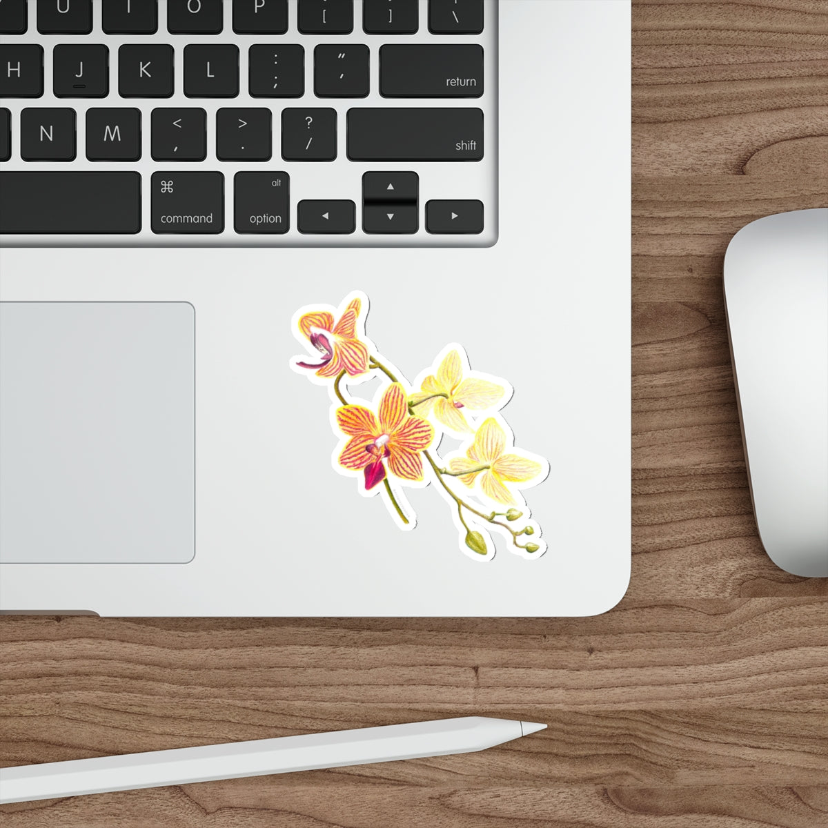 Vibrant Floral Die-Cut Stickers for Personalization, Laptop Decor, Water Bottles, Scrapbooking, Gifts