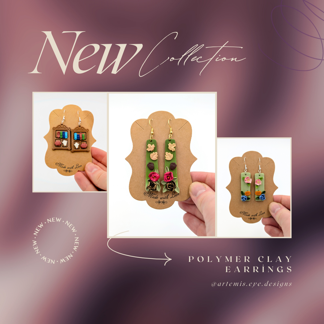 Polymer Clay Earrings
