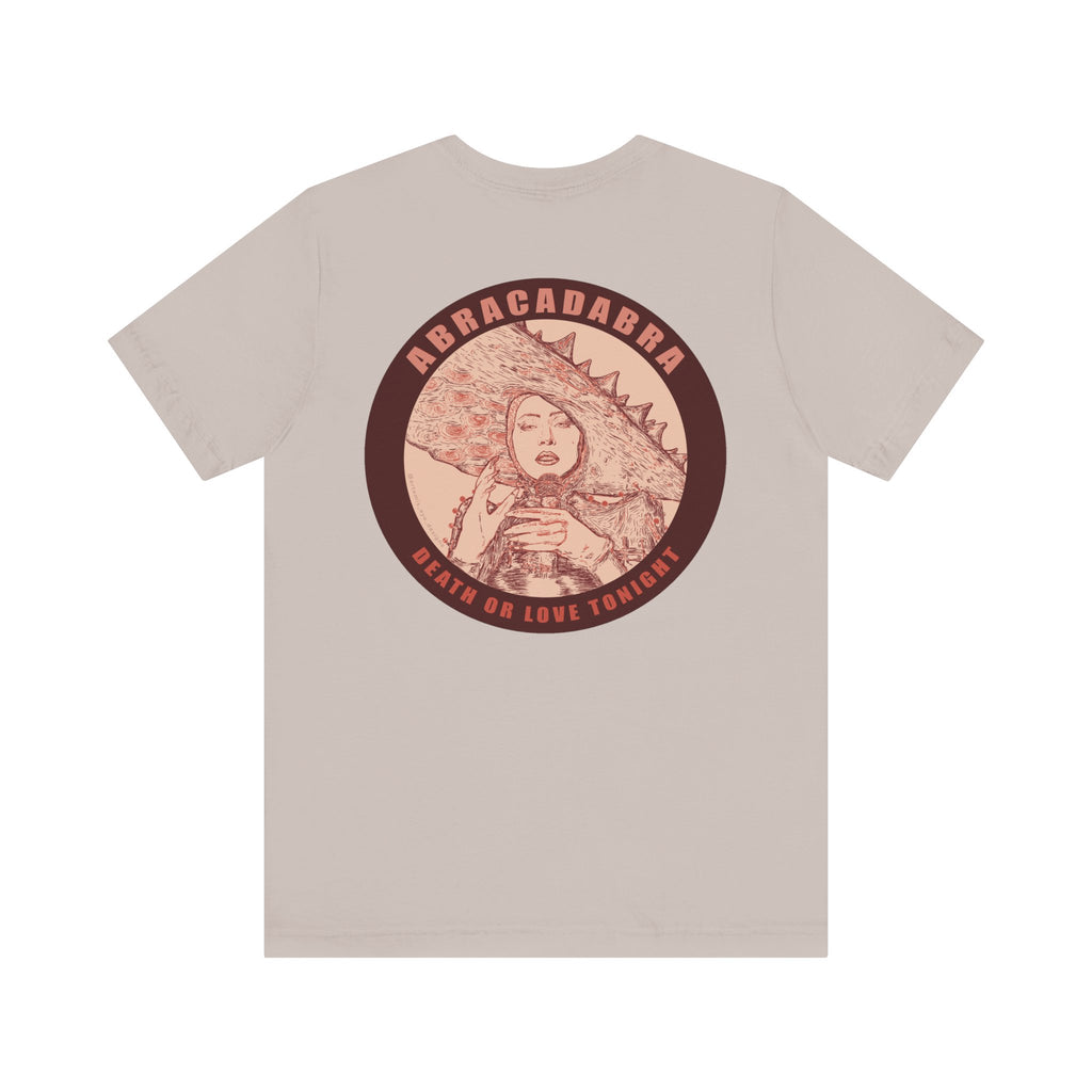 Mayhem Short Sleeve T-Shirt - Lady in Red, Death or Love Tonight, Pop Art Tee