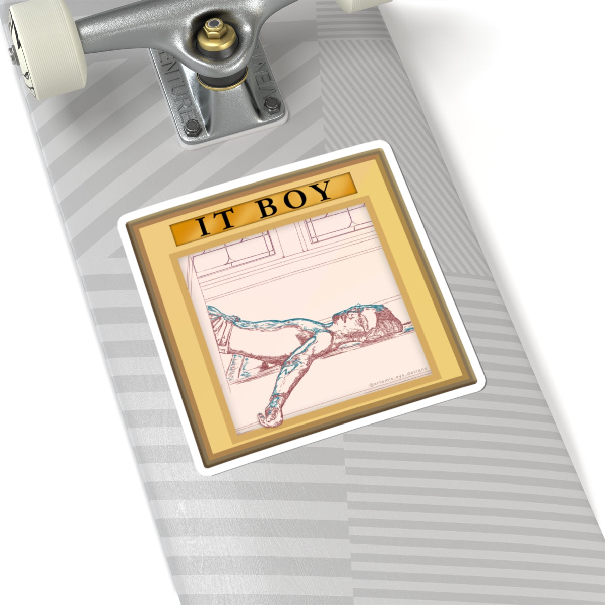 IT BOY Kiss-Cut Stickers | Music Video Sticker - Pop art