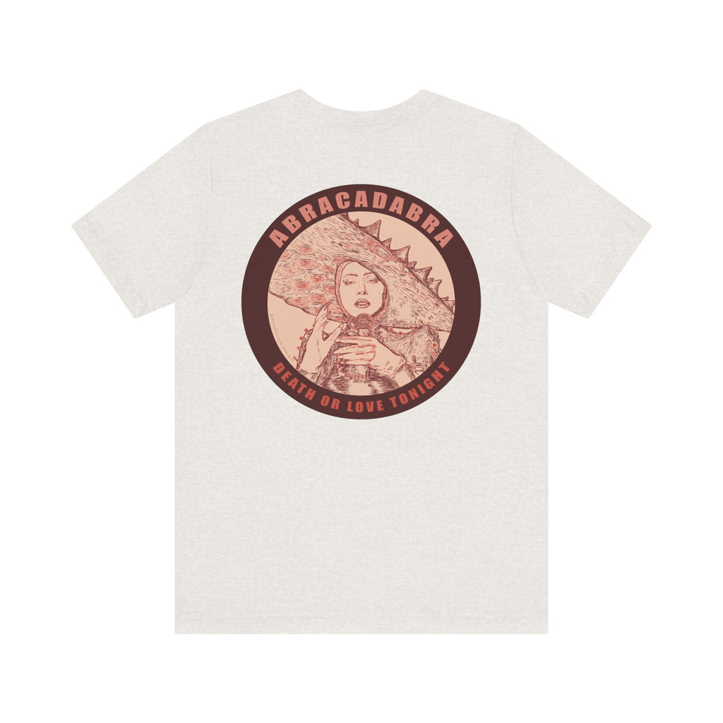 Mayhem Short Sleeve T-Shirt - Lady in Red, Death or Love Tonight, Pop Art Tee