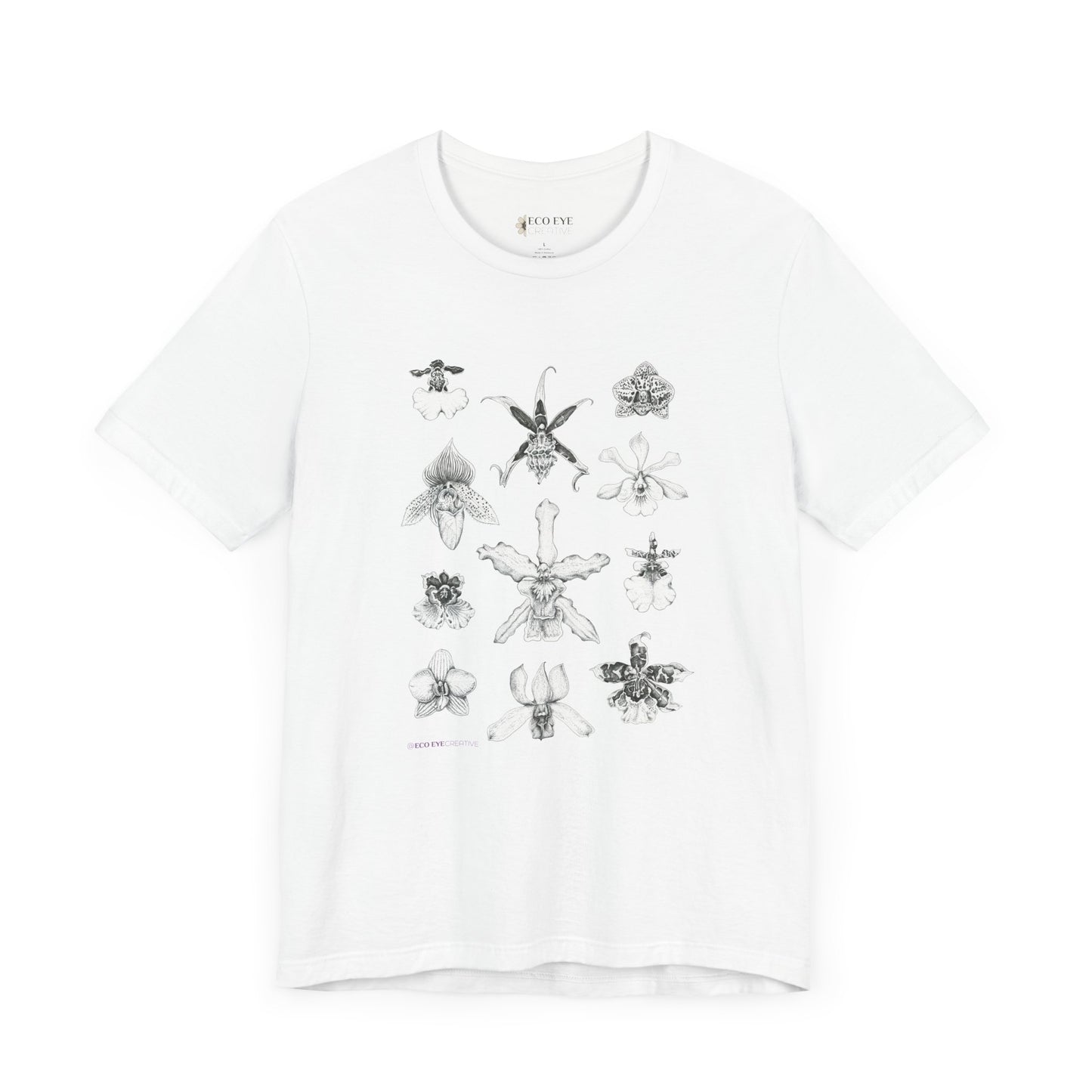 Orchid Botanical Tee - Botanical T-Shirt