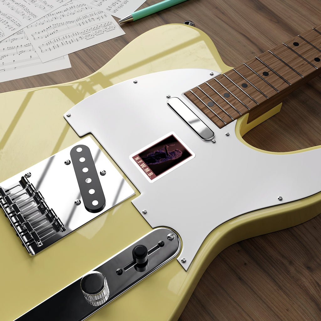 N.F.W.M.B. Die-Cut Stickers - Rock Music Vibe for Creative Souls