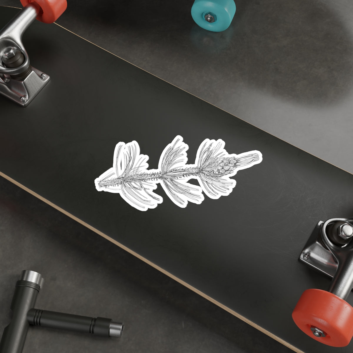 Elegant Die-Cut Pinecone Stickers - Nature-Inspired Decor for Eco-Lovers