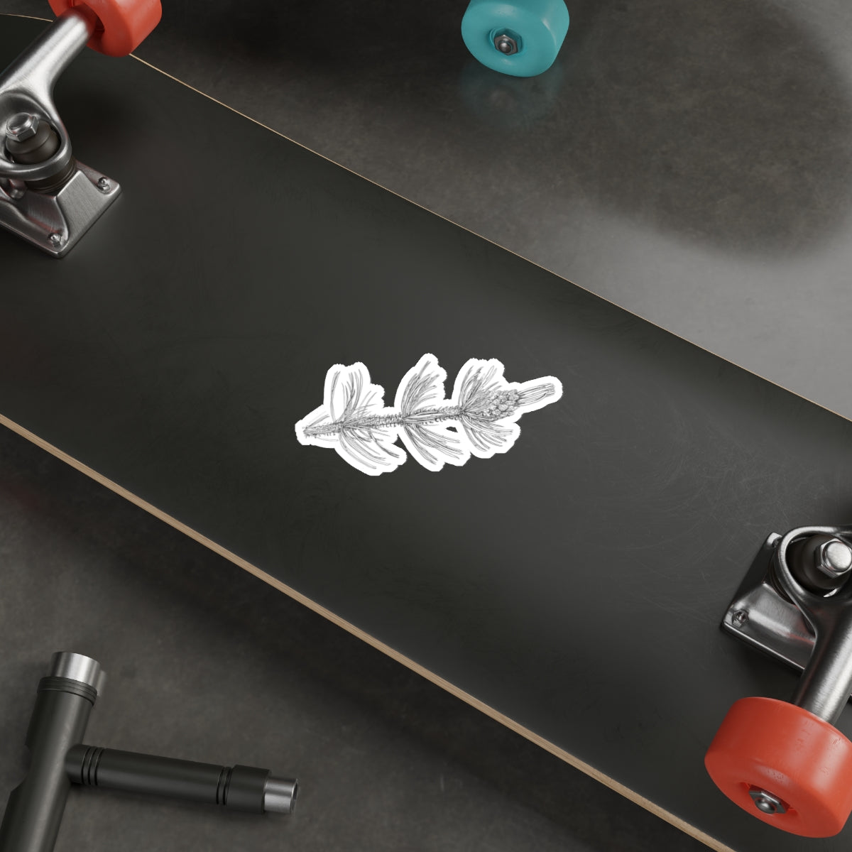 Elegant Die-Cut Pinecone Stickers - Nature-Inspired Decor for Eco-Lovers